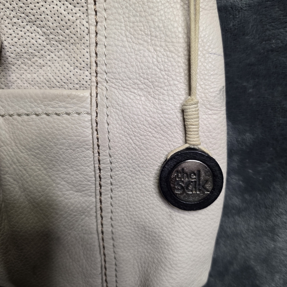 The Sak Cream and Brown Crossbody Bag - Picture 2 of 13